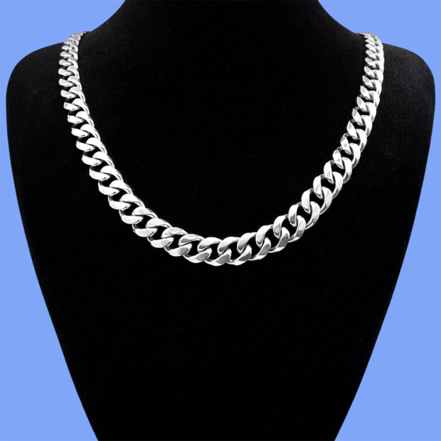 Titanium Miami Link Chain